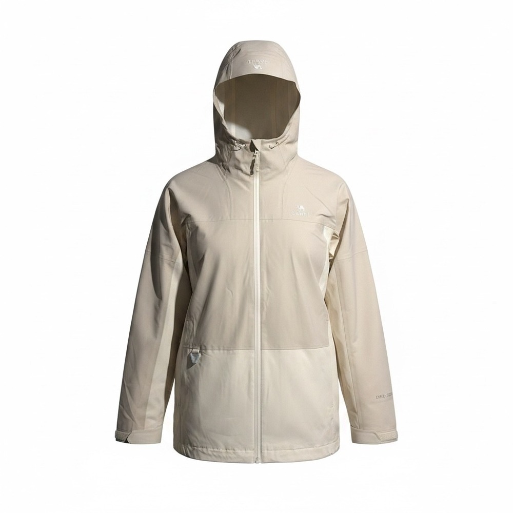 New hiking outdoor Rain jacket heavy duty hoodie weatherproof tech by Camel xxl